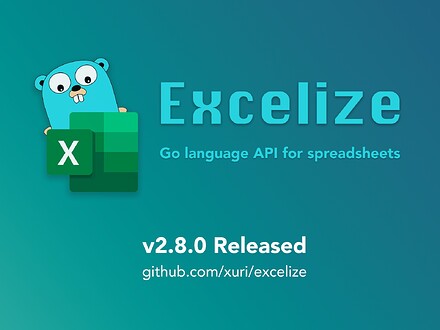 Excelize 开源基础库 2.8.0 版本正式发布